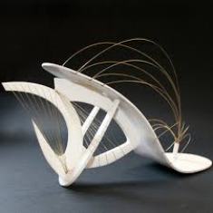 .Sculptural shoes