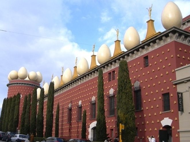 Dali Theater Museum to see while exploring a tour of Barcelona, an impressive building