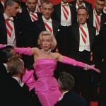 Marilyn Monroe hot pink dress Diamonds are a girls best friends