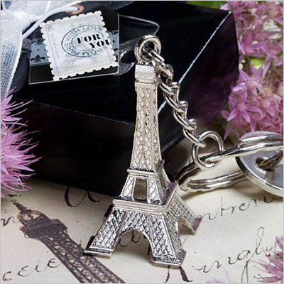 Eiffel Tower Key Chain Favors