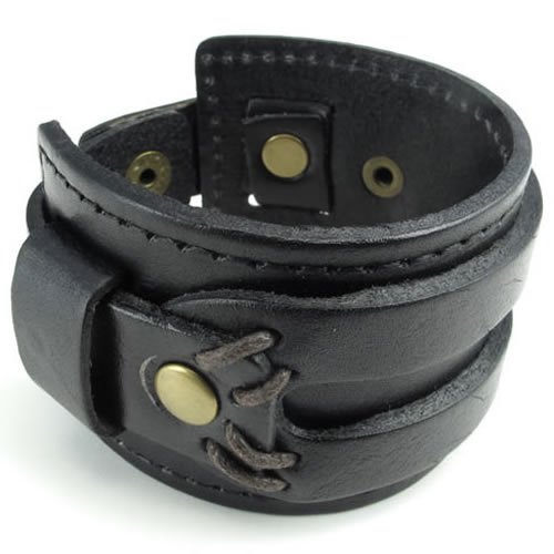 KONOV-Jewelry-Genuine-Leather-Bracelet