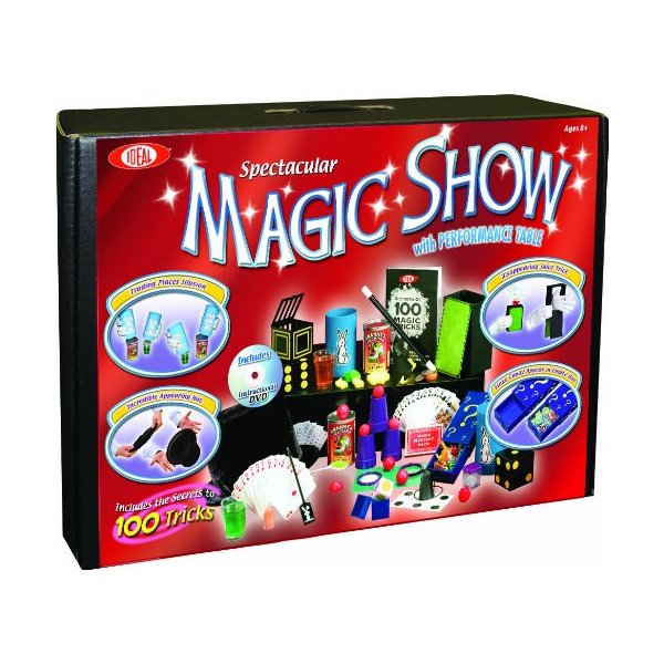 POOF Slinky Ideal 100 Trick Spectacular Magic Show Suitcase