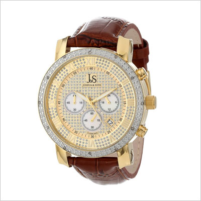 Men's JS-28-03 Diamond Chronograph Quartz Watch