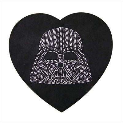 Star Wars Darth Vader Chocolate Heart Shape