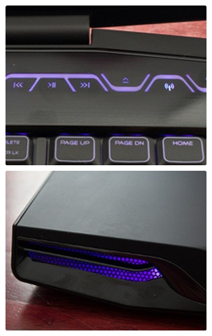 Alienware M17x gaming laptop details