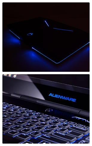 Gaming Laptops - Alienware 18 component details
