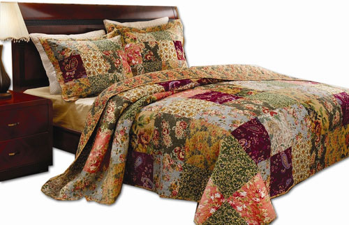 Greenland Home Antique Chic Full/Queen Quilt Set