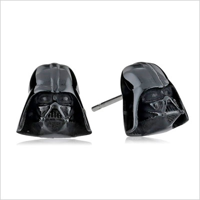 Star Wars Darth Vader Stainless Steel Stud Earrings