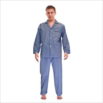 Men's Broadcloth Woven Pajama Set