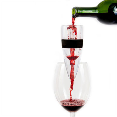 Wine Aerator that Bonds Oxygen to Water, Wine, Whiskey and Cold Coffee