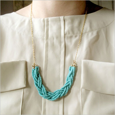 Braided Bead Necklace