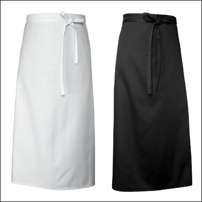Chef Works CFLA-BLK Chef's Full Length Apron