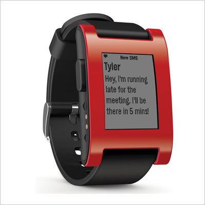 Pebble Smart Watch for iPhone and Android Devices