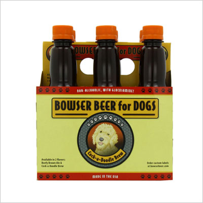 Bowser Beer Cock-a-Doodle Brew Beer for Dogs