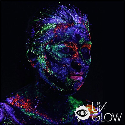 UV Glow Blacklight Face and Body Paint