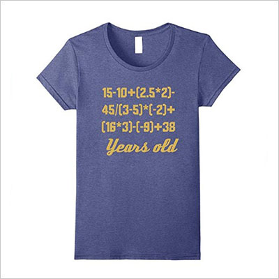Cool Birthday Shirts 60 Years Old Algebra Equation Funny 60th Birthday Math Shirt