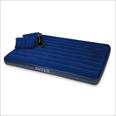 intex air mattress set