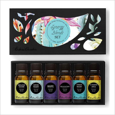 6 Basic Sampler Pack Therapeutic Essential Oil Gift Set