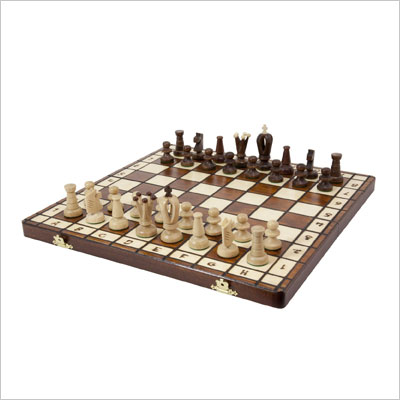 Royal 36 European Wood International Chess Set