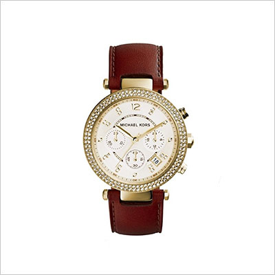 Michael Kors Women's Parker Gold-Tone Watch MK2249