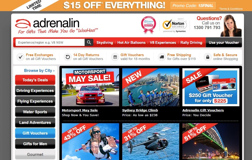 Adrenalin Official Landing Page