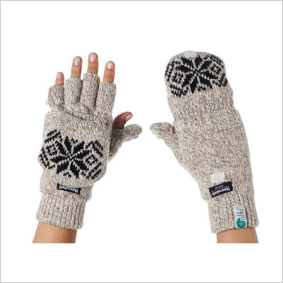 Thermal Insulation Fingerless Texting Gloves