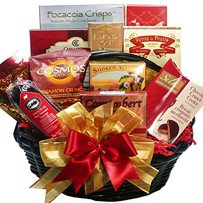 Art of Appreciation Gift Baskets Happy Times Gourmet Food and Snacks Gift Basket