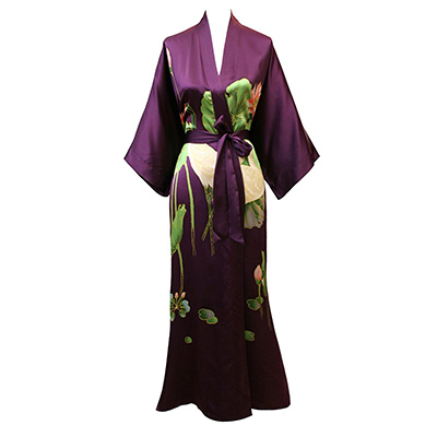 Old Shanghai Women's Silk Kimono