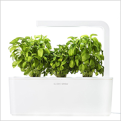 click and grow indoor herb garden
