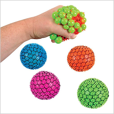 rhode island novelty mesh squishy ball