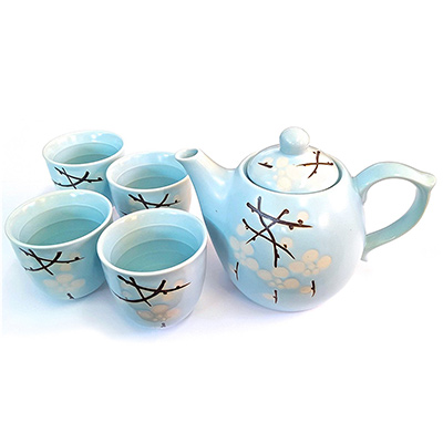 happy sales porcelain tea set