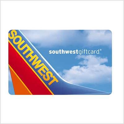 southwest airlines gift card